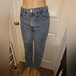 Zara Blue Ankle Jeans